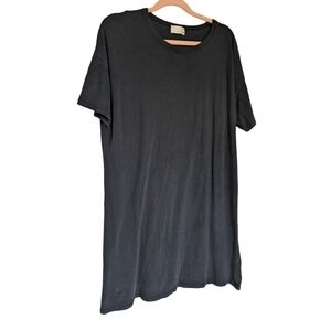 Wilfred  Free Black Imperfect T-shirt Dress Size Small